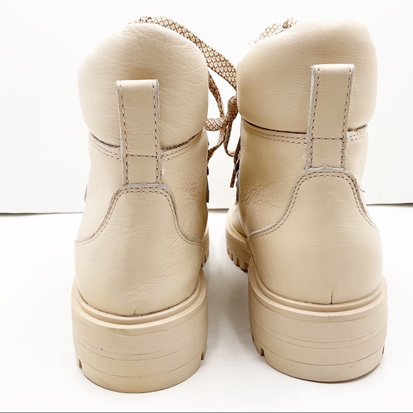 🆕{J. CREW} Dusty Ivory Leather Nordic Boots - Picture 8 of 16